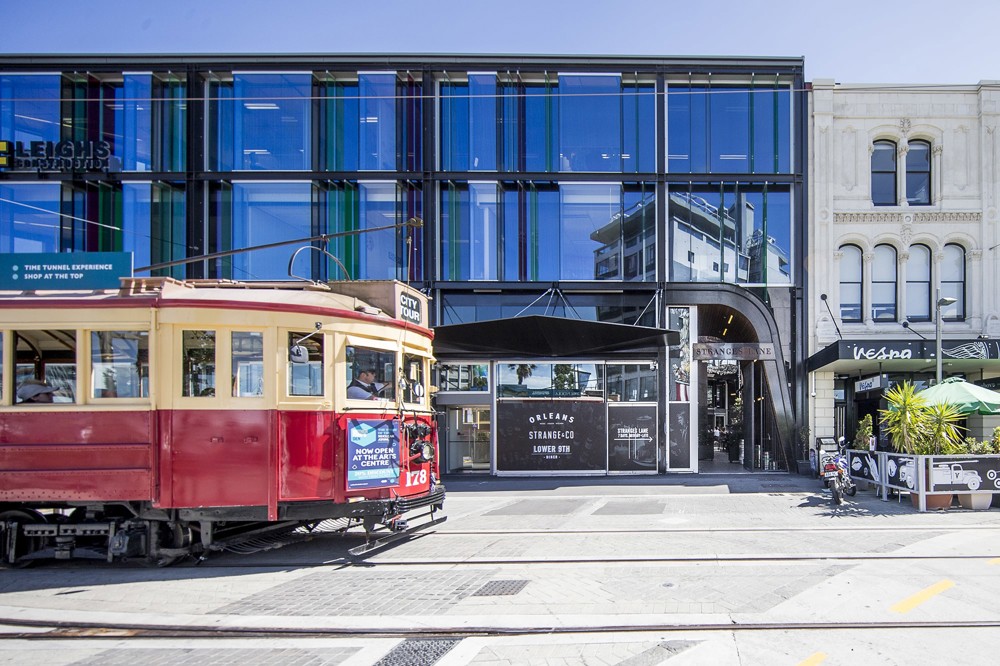 Christchurch Tram Stranges Lane